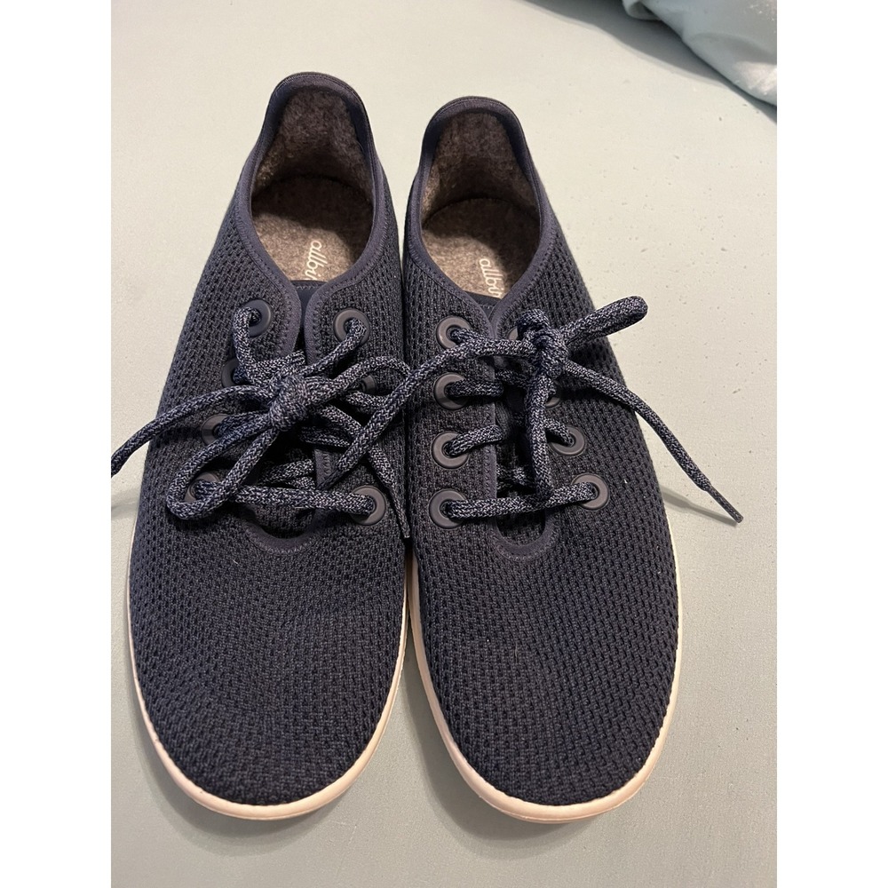 Allbirds Blue W/White Sole Tree Runners Everyday Shoes‎ Sneakers US 9